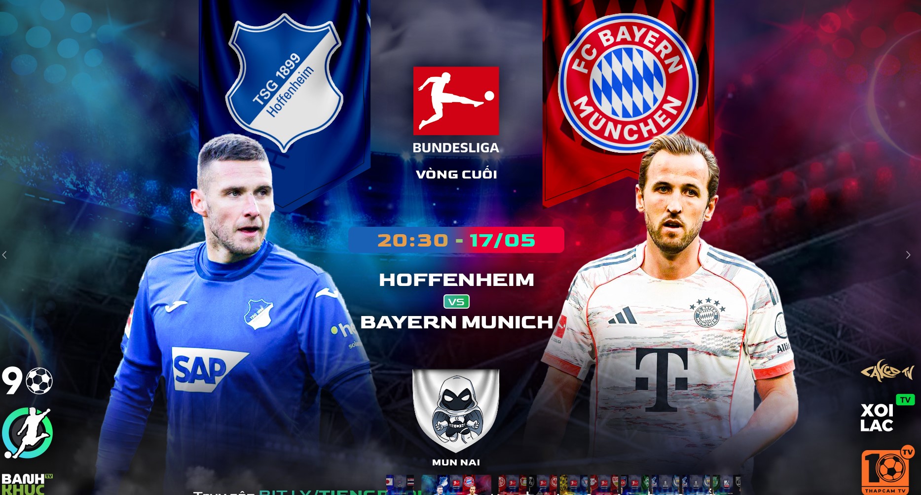 Fullmatch Hoffenheim vs Bayern München | BLV Moon Knight | 17.5.25