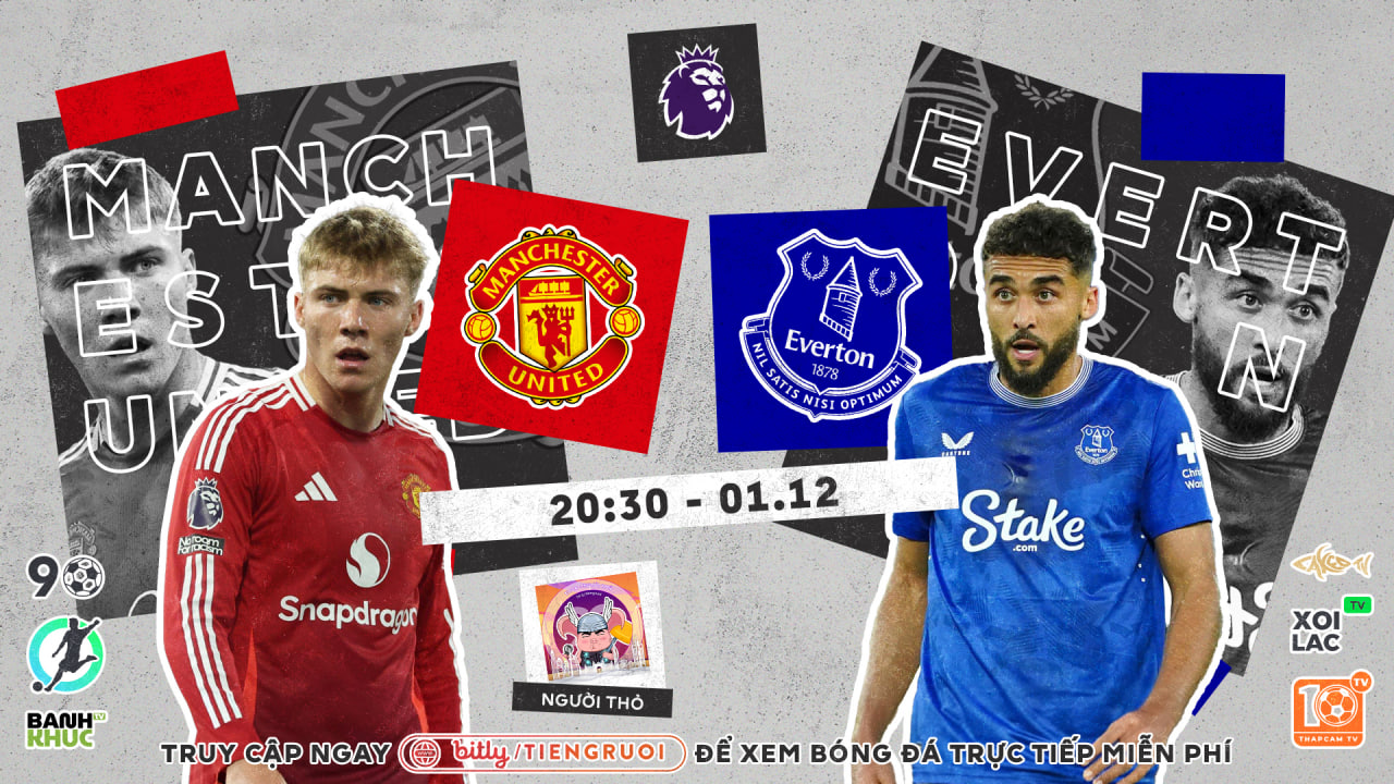 Full match Man UTD vs Everton | BLV Người Thỏ ft Người Rơi | 1.12.24