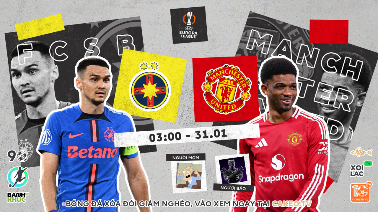 Highlights FCSB vs Man United | BLV Người Báo ft Người Móm  | 31.01.25