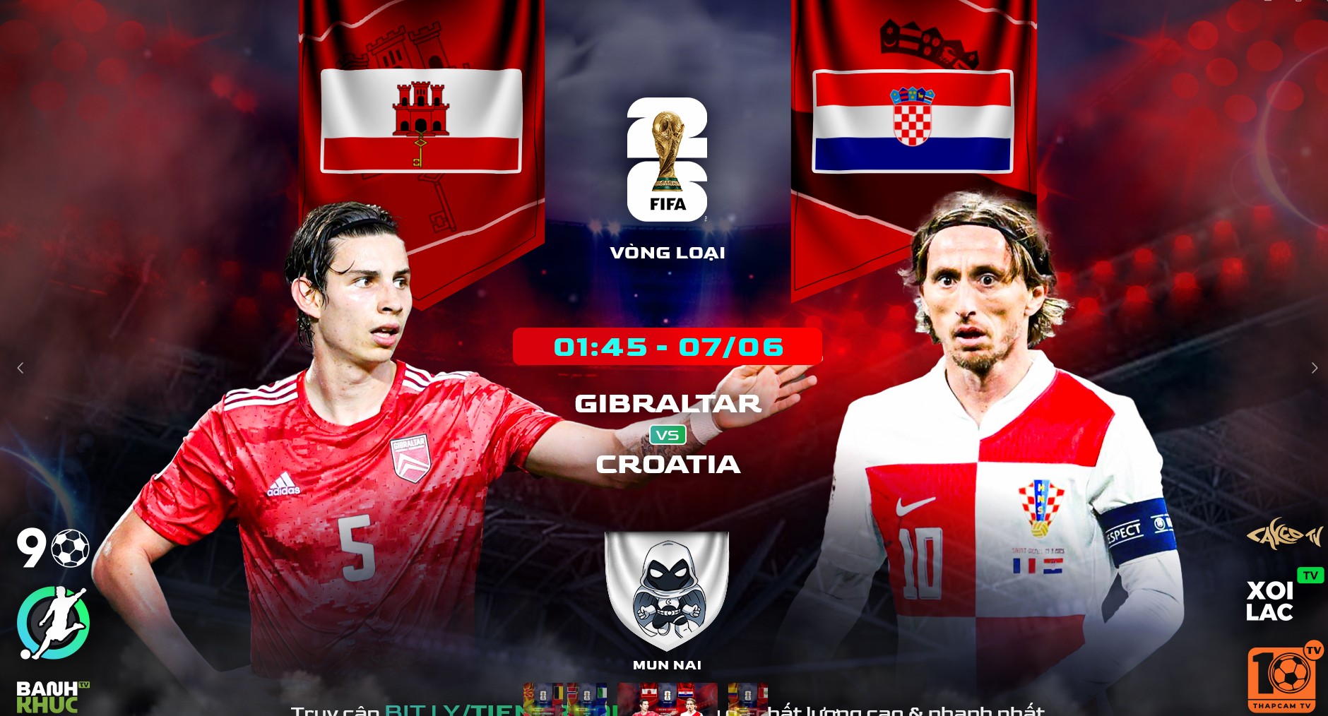 Highlights Gibraltar vs Croatia | BLV Moon Knight | 7.6.25