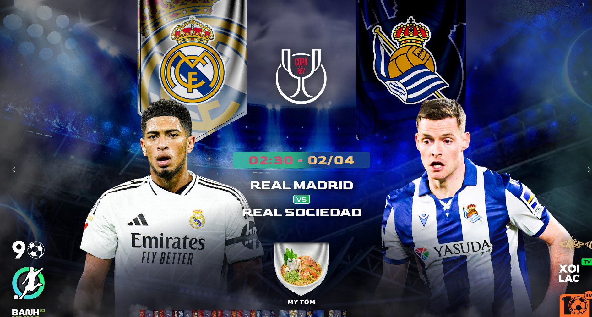 Fullmatch Real Madrid vs Real Sociedad | BLV Mỳ Tôm | 2.4.25