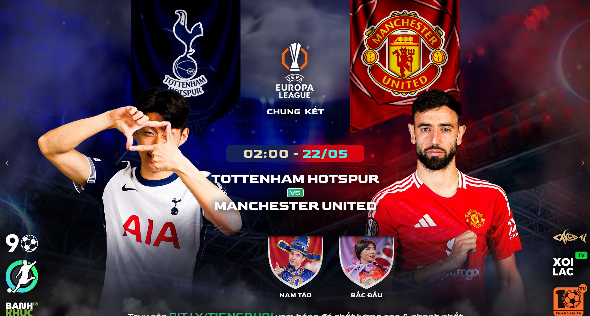 Highlights Tottenham vs Man United | BLV Nam Tào Ft Bắc Đẩu | 22.5.25