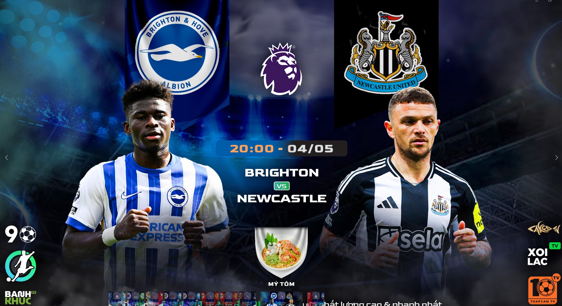 Highlights Brighton vs Newcastle | BLV Mỳ Tôm | 4.5.25