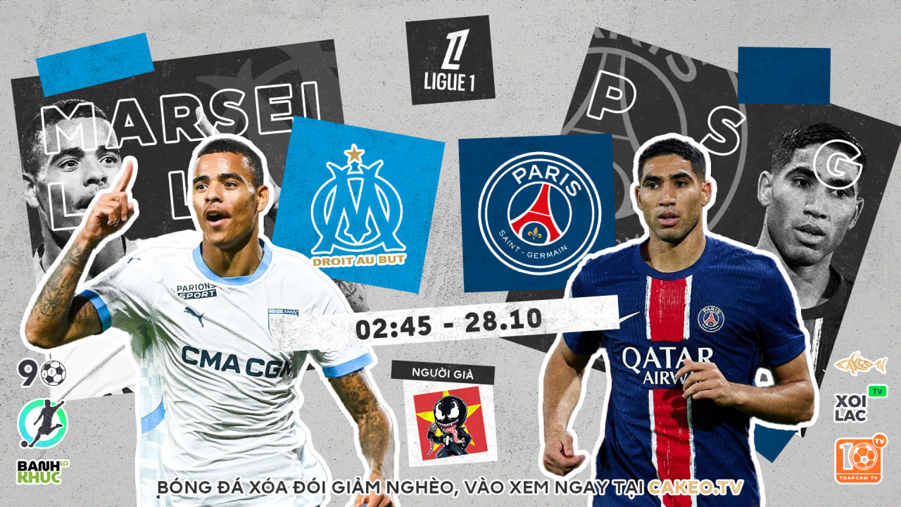 Fullmatch Marseille vs PSG | BLV Old Man| 28.10.24