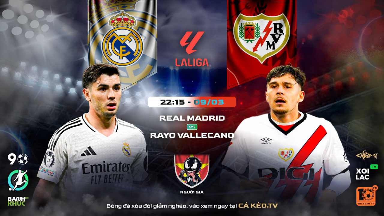 Fullmatch Real Madrid vs Rayo Vallecano | BLV Old Man | 09.03.25