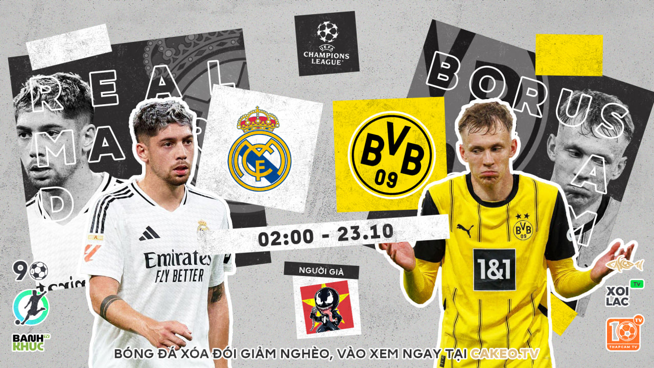 Highlights Real Madrid vs Dortmund | BLV Old Man | 23.10.24