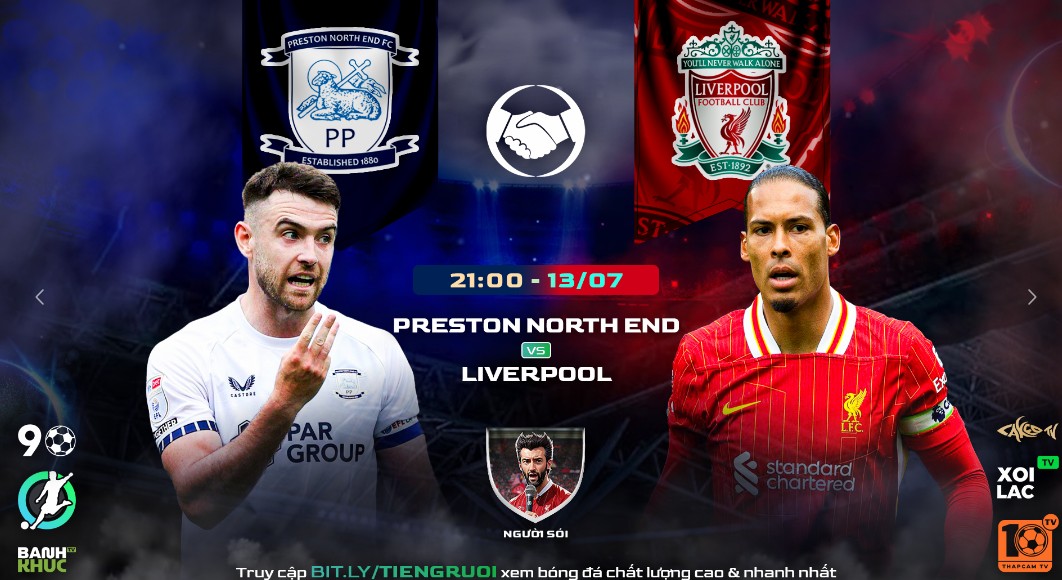 Highlights Preston North End vs Liverpool | BLV Người Sói | 13.7.25