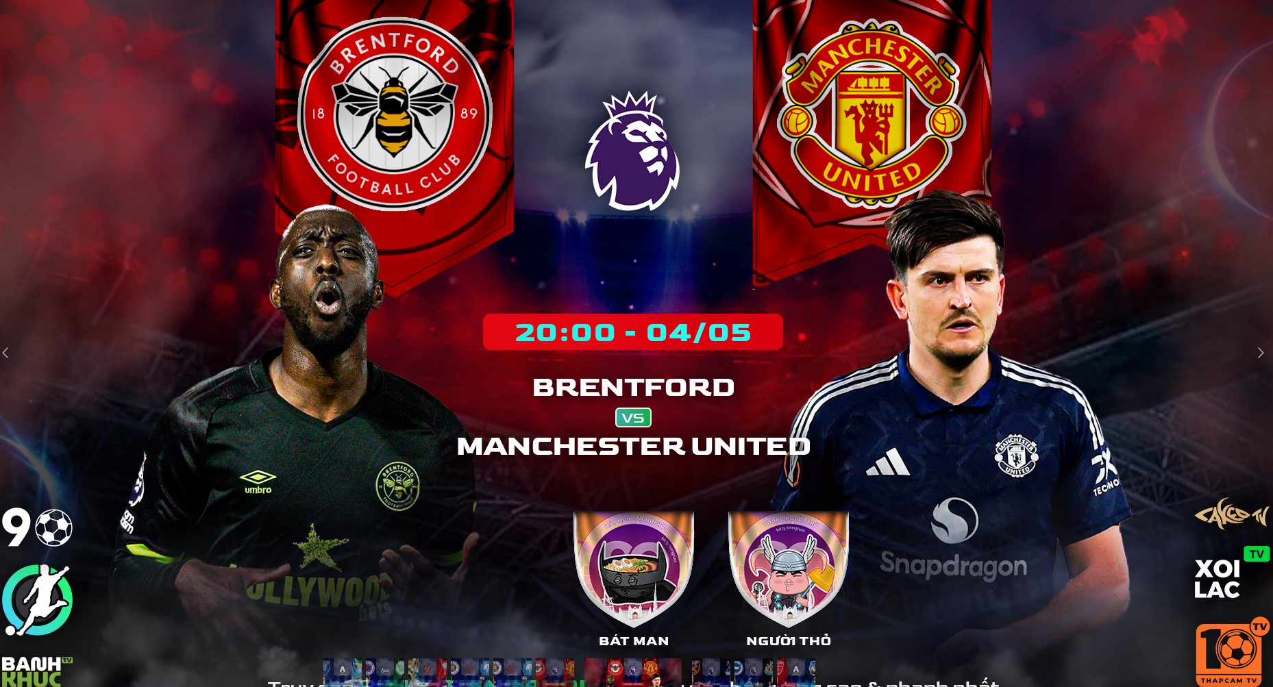 Highlights Brentford vs Man United | BLV Bat Man Ft Người Thỏ | 4.5.25