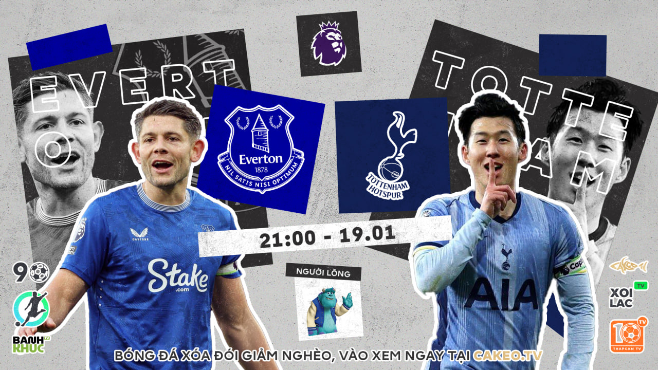 Highlights Everton vs Tottenham | BLV Người Lông | 19.01.25