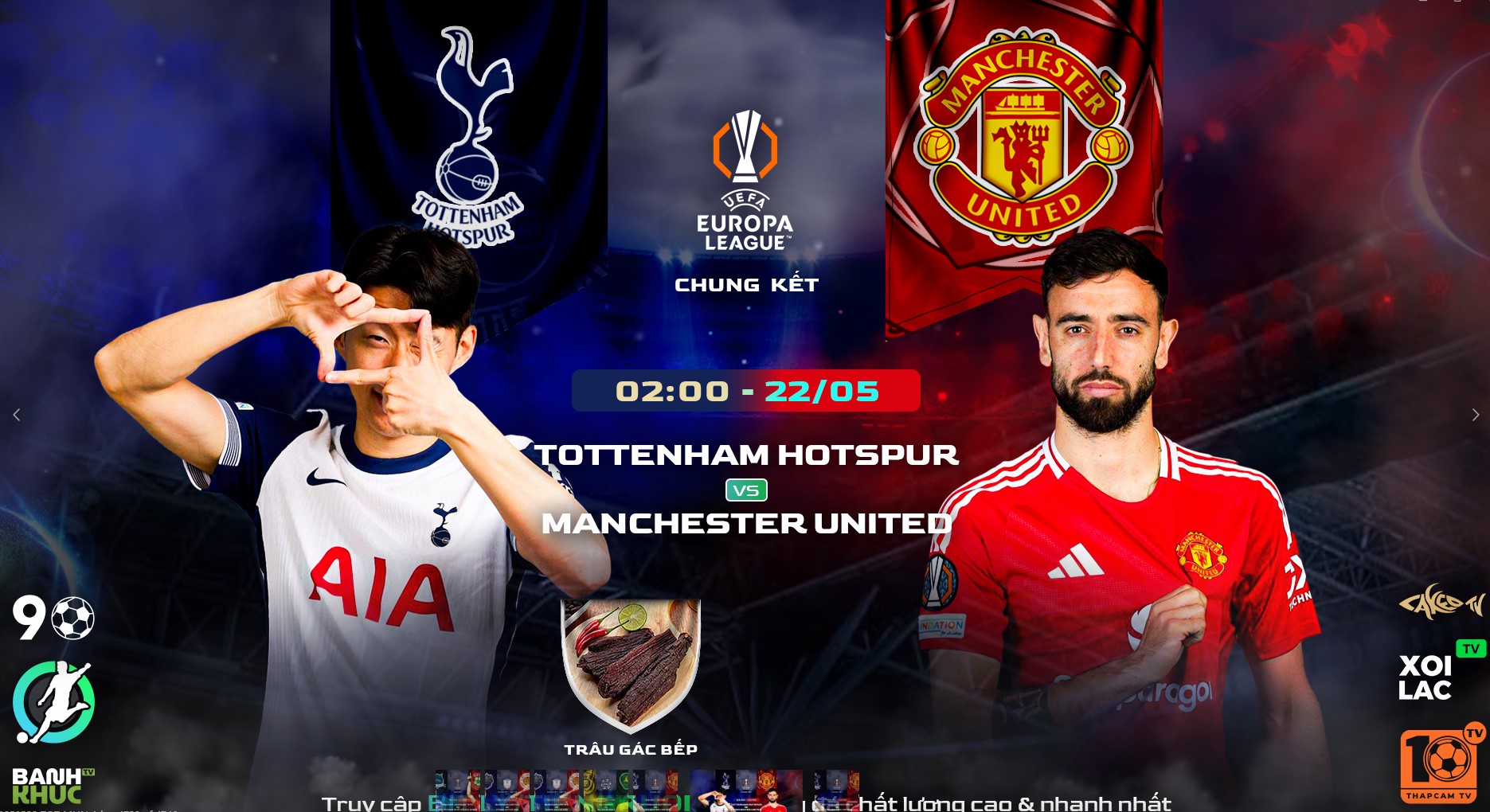 Fullmatch Tottenham vs Man United | BLV Trâu Gác Bếp | 22.5.25