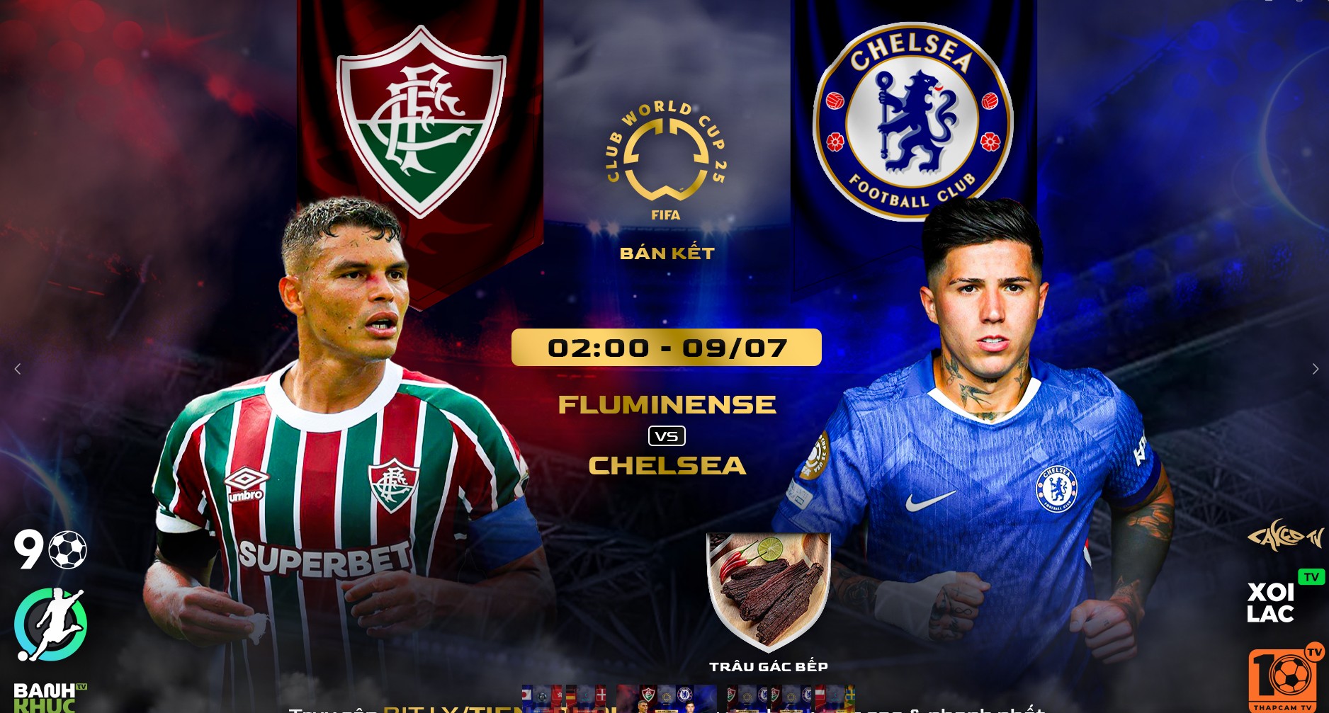 Highlights Fluminense vs Chelsea | BLV Trâu Gác Bếp | 9.7.25