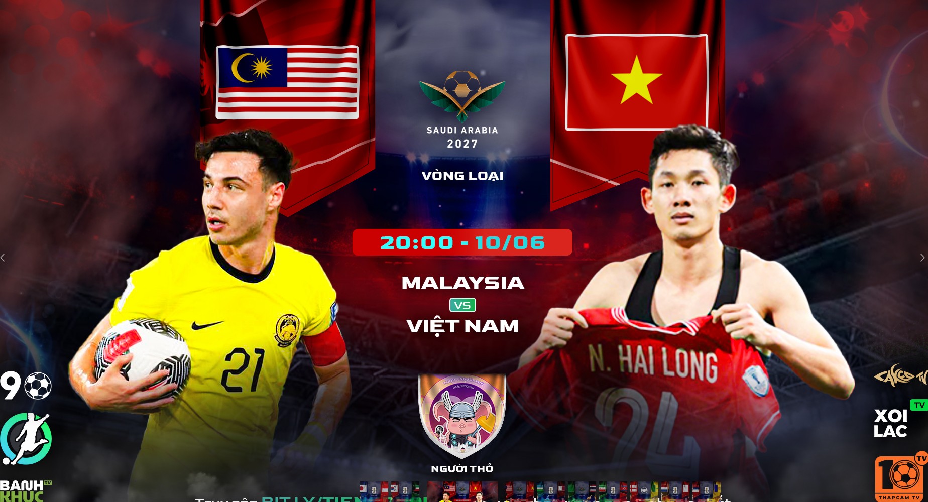 Highlights Malaysia vs Việt Nam | BLV Người Thỏ | 10.6.25