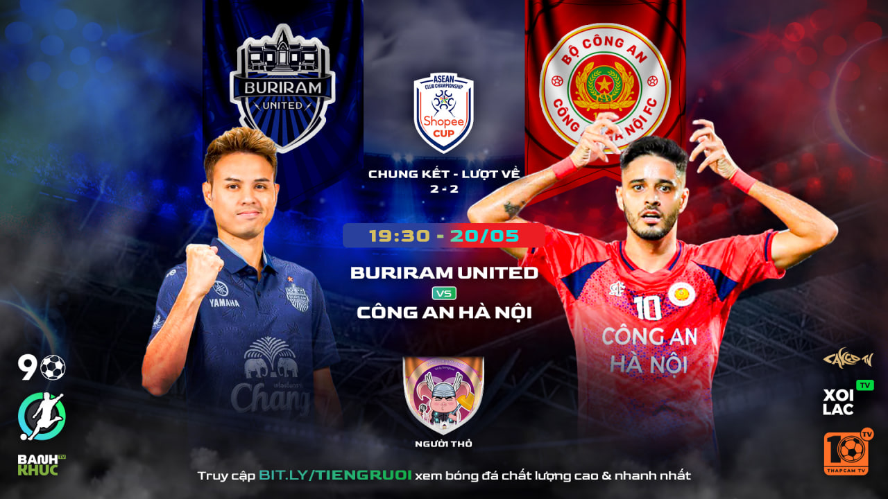 Fullmatch Công An Hà Nội vs Buriam United | BLV Người Thỏ | 21.05.25